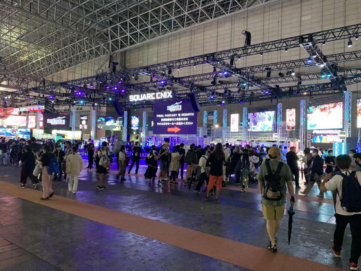 Lightning_SW99's tweet image. 水瀬さらら💍ちゃんと楽しむ
東京ゲームショウ2023が懐しい。
#東京ゲームショウ2023
#TGS2023
#ファイナルファンタジーVII
#FF7リバース
#クレイジーモーターサイクル