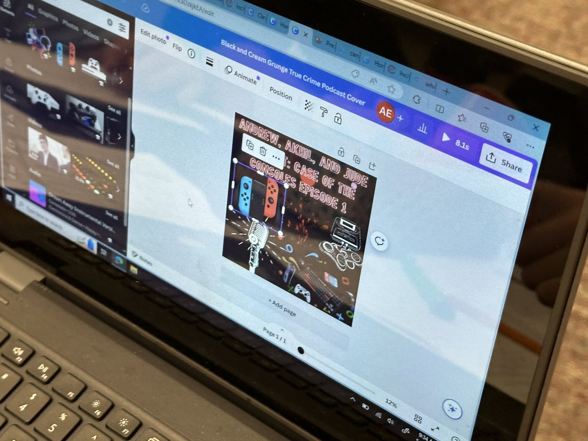 Candace Lively Queen (@livelycel) on Twitter photo Some serious podcasting ๐๏ธhappening as these 5th graders <a href="/bakerelembears/">Baker Elementary</a> in <a href="/hall_katie93/">Katherine Hall</a> class were recording their โTrue Crimeโ ๐ต๏ธโโ๏ธ series on mysterious unsolved crimes in the classroom using <a href="/CanvaEdu/">Canva Education</a> #Cobbintech Some serious podcasting ๐๏ธhappening as these 5th graders <a href="/bakerelembears/">Baker Elementary</a> in <a href="/hall_katie93/">Katherine Hall</a> class were recording their โTrue Crimeโ ๐ต๏ธโโ๏ธ series on mysterious unsolved crimes in the classroom using <a href="/CanvaEdu/">Canva Education</a> #Cobbintech