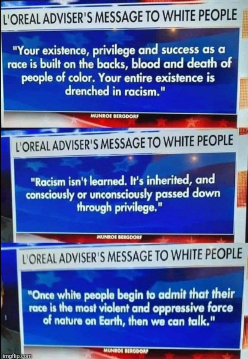 L'Oreal adviser's message to white people