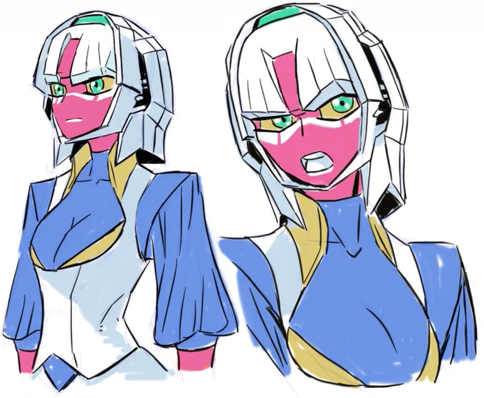 Zガンダム少女化。この肌色と髪色と髪型だとどうしてもロランに見えるので、性格でどうにかする作戦。カトキのバストアップブラなんてあーし見たことも聞いたこともねーッスけど!?ああ!? 