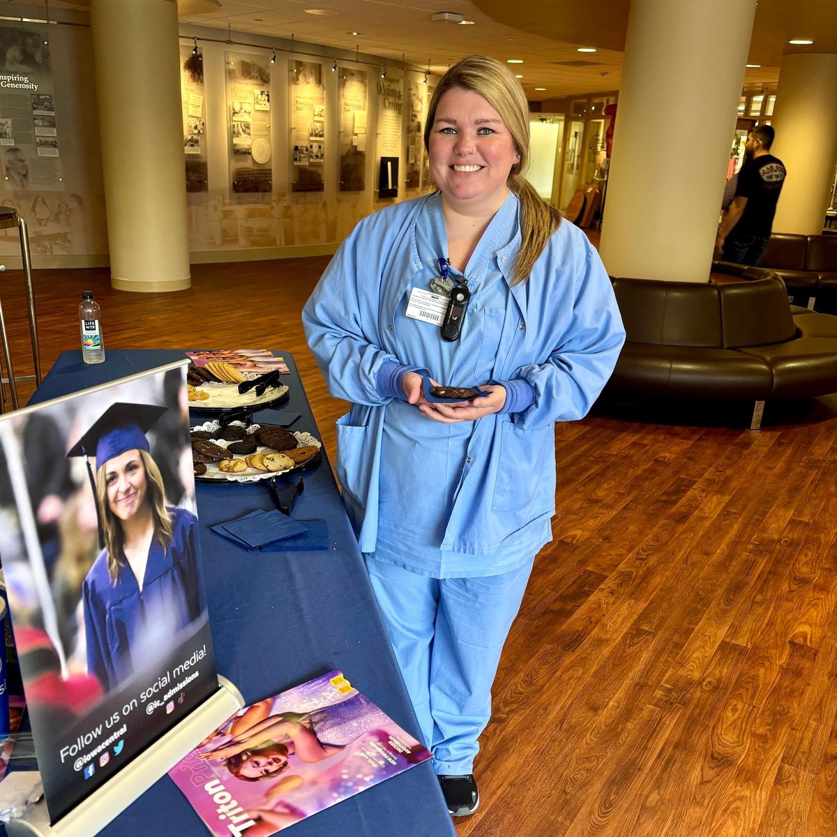 Along with celebrating our nursing graduates last week, we also recognized #TritonAlumni with an Alumni Appreciation event at UnityPoint Health for Nurses Week! #TritonNation #AlwaysATriton #TritonExperience Learn more about our Nursing programs at iowacentral.edu/programs.asp