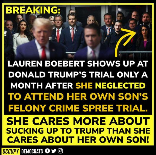 MAGA mother of the year…
