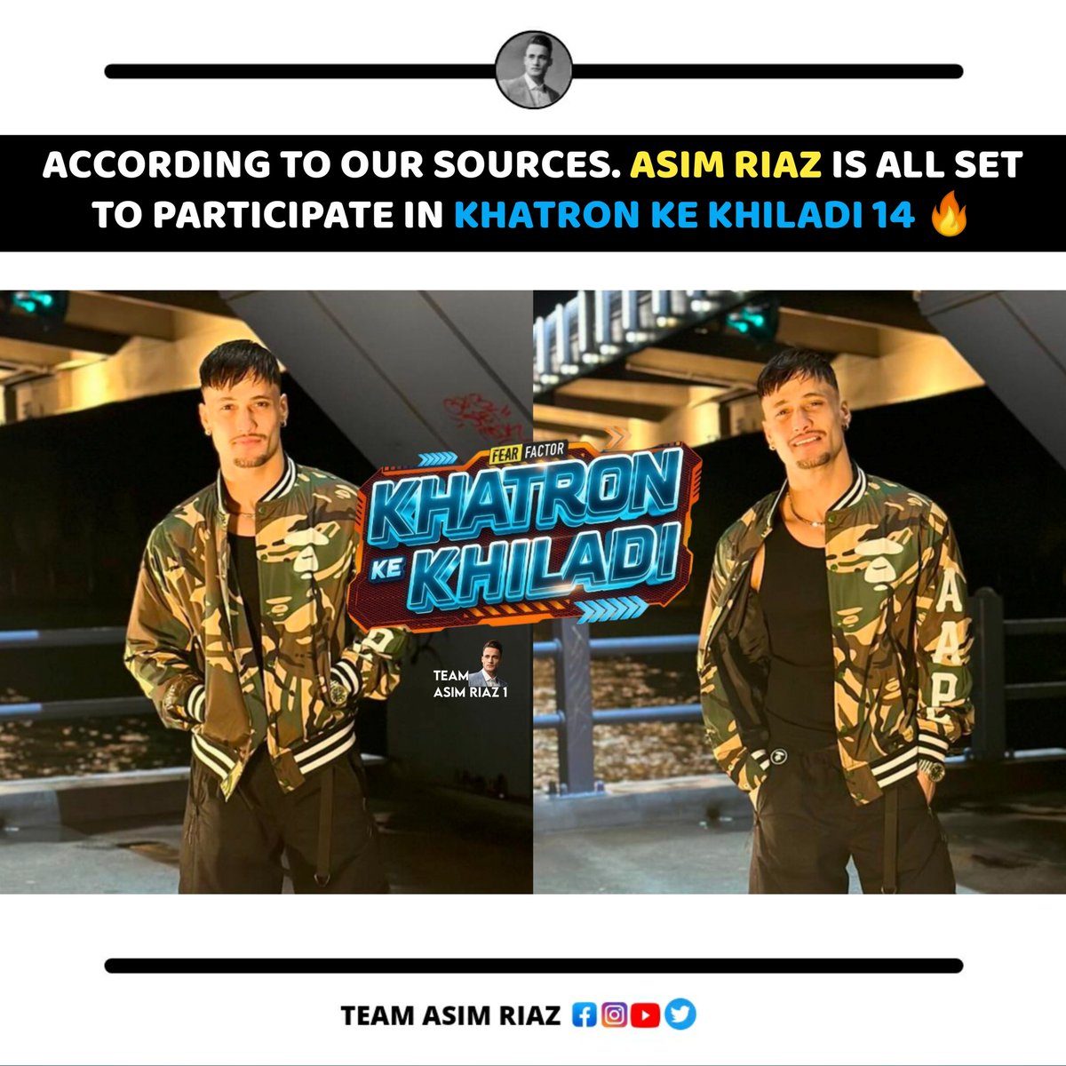 #AsimRiaz ✊⛓️ #KhatronKeKhiladi14 🔥