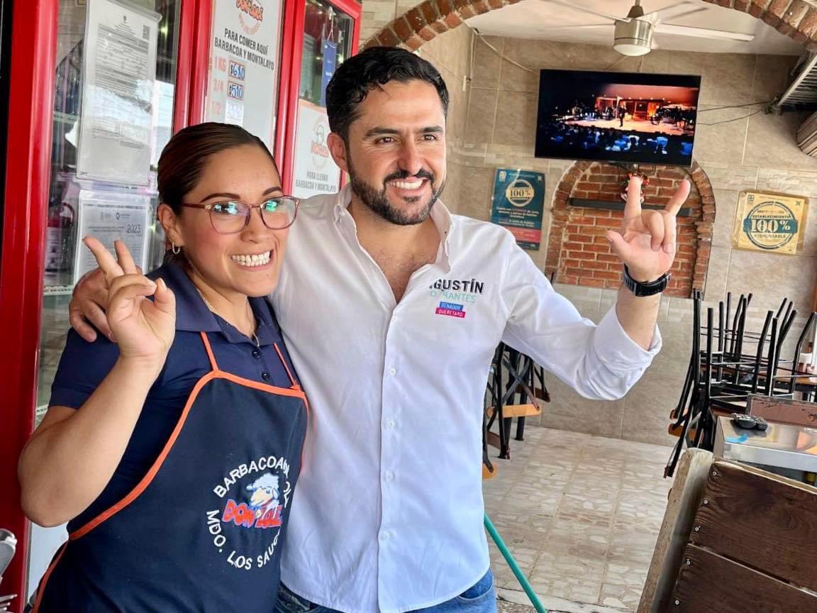 agusdorantes's tweet photo. ¡Seguimos haciendo equipo por Querétaro!  

Este 2 de junio vota para seguir haciendo de este, un estado referente a nivel nacional con orden y rumbo. #ADarle 🤟🏼 https://t.co/lypDwSvGoR