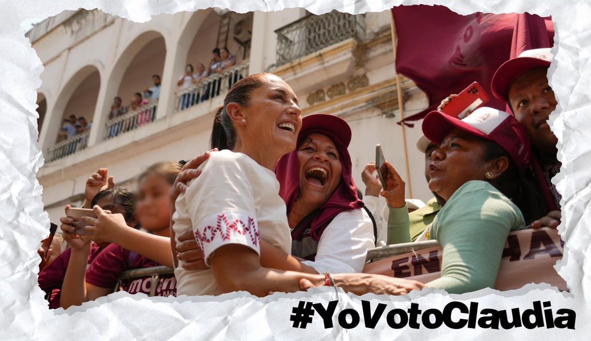 #YoVotoClaudia
#ClaudiaPresidenta