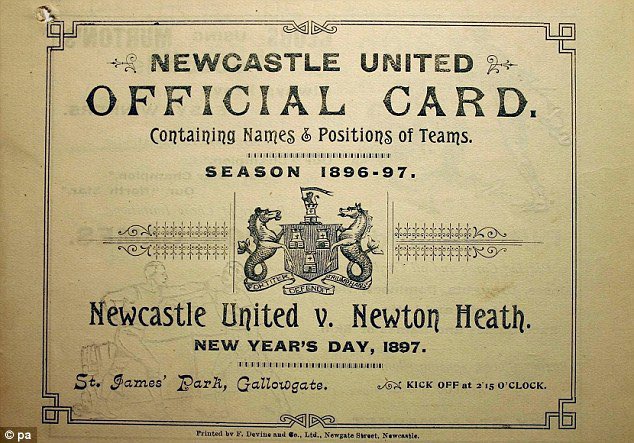 We were United when they were still Newton Heath.