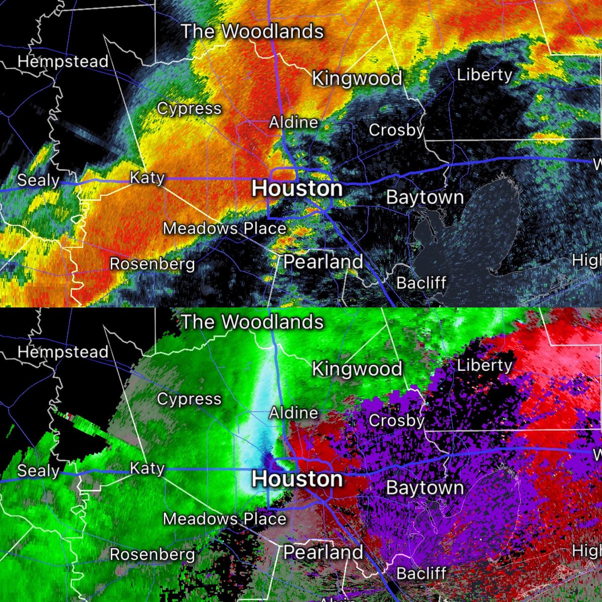 One of the most intense weather events of my life.

#Houston #HarrisCounty #Texas