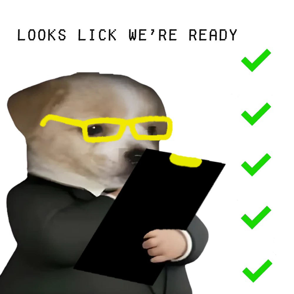 We have licked at the data.

Lickuidity - Plenty
Lickuid assets - Tremendous
Hyperlickuid - Powerful
Number of licks - Exponentiating
AI score - Pretty pretty good