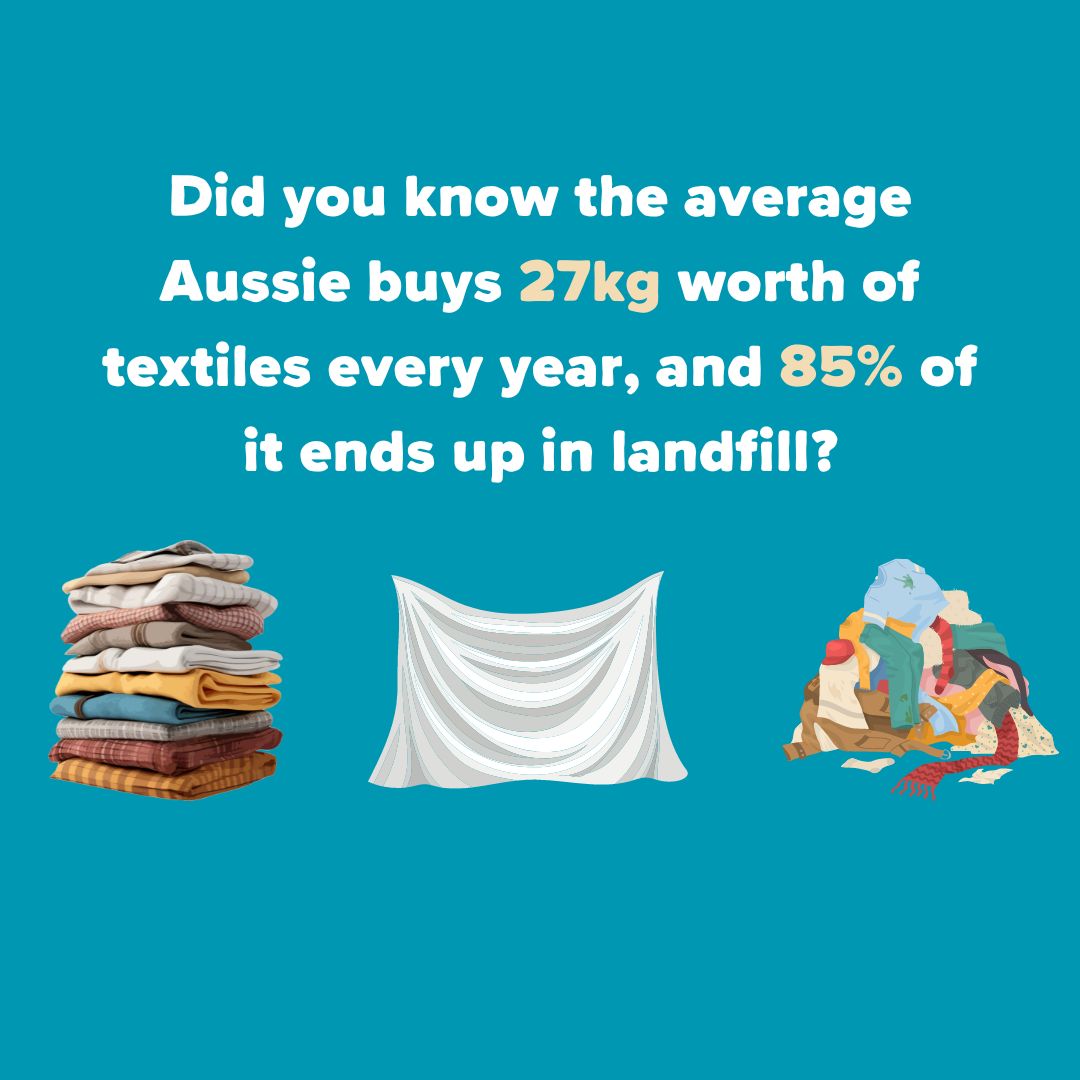 Give a sheet for the Planet! Recycle worn bedroom, bathroom and kitchen linens on Saturday 25 May, from 9am- 3pm, at Adelaide’s largest ever linen drive. There are 8 drop-off sites to pick from. Learn more about how you can help reduce textile waste here. bit.ly/giveasheetfort…