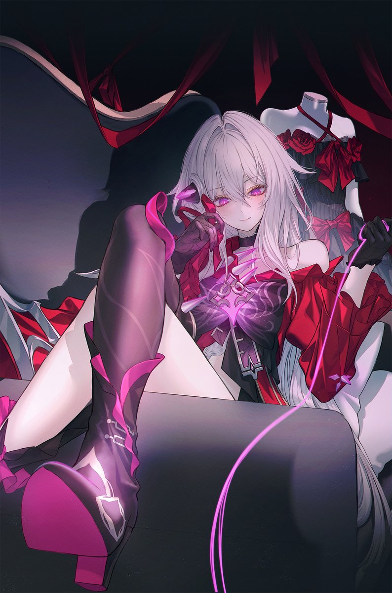 Isn't it nice to submit yourself completely to me?

Kudos to Captain @NeoN_0000_ for the amazing fanwork!

#HonkaiImpact3rd
