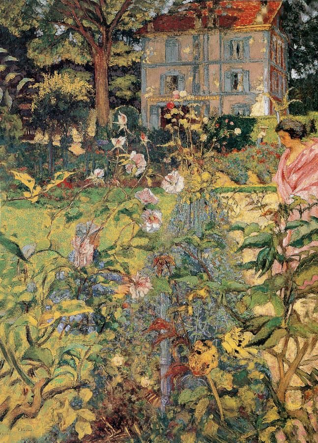 @scastaldi9 Morning in the Garden at Vaucresson, by Edouard Vuillard