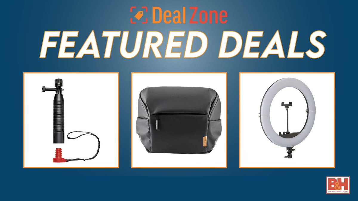 A mix of different products in today's #BHDealZone! bhpho.to/BHDealZone