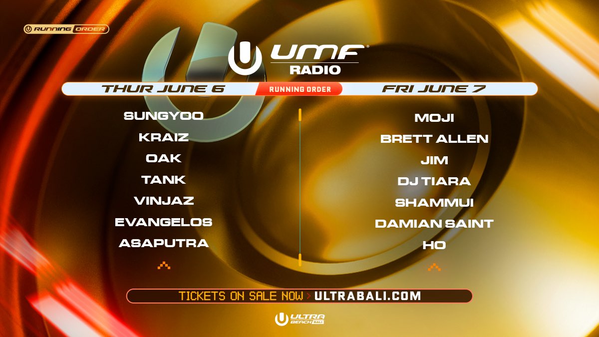 ⚡️Presenting the daily schedule for #ultrabeachbali 2024! 

🎫 Single day and Tier 3 tickets on sale now ➡️ ultrabali.com/tickets/2024