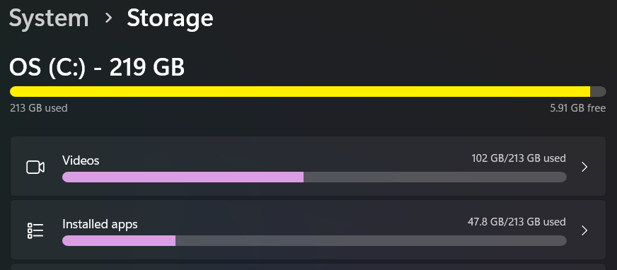 I gotta lock in and finish editing this video before I run out of storage...