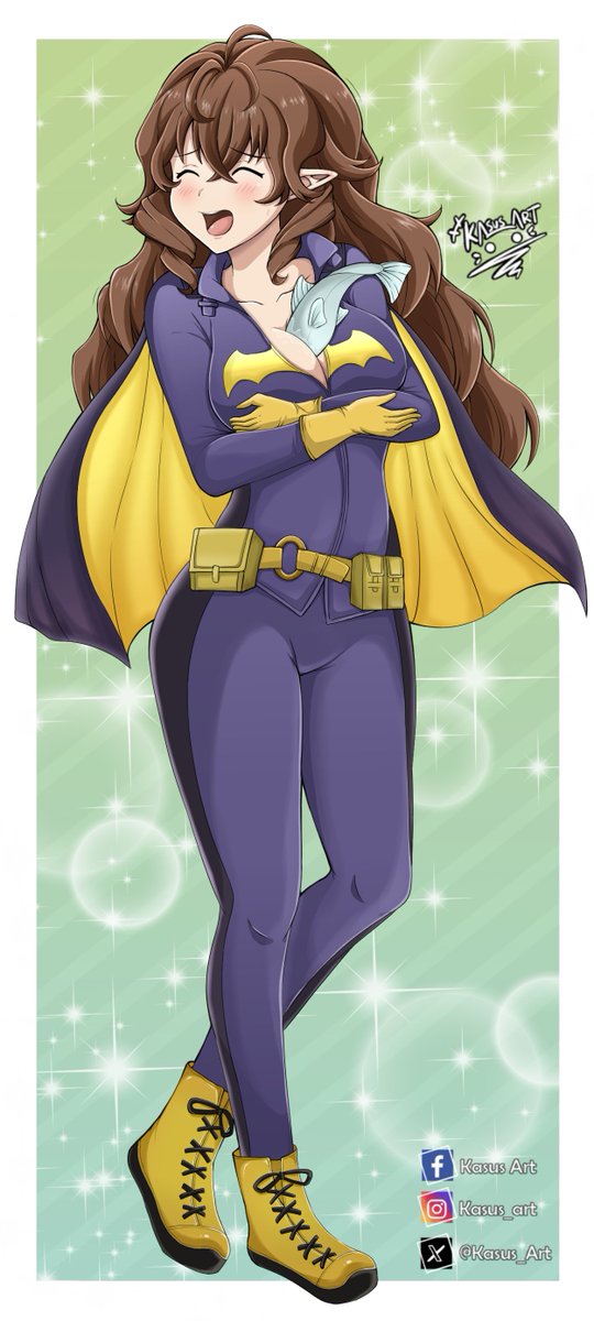 Thank you so much! NervousGS ヽ(・∀・)ﾉ 
.
.
.
｢  #anime #animegirl #迷宮ブラックカンパニー #dungeonofblackcompany #artmoots #digitalart #drawing #artwork #moots #commissionsopen #batgirl #lookingforartist   ｣