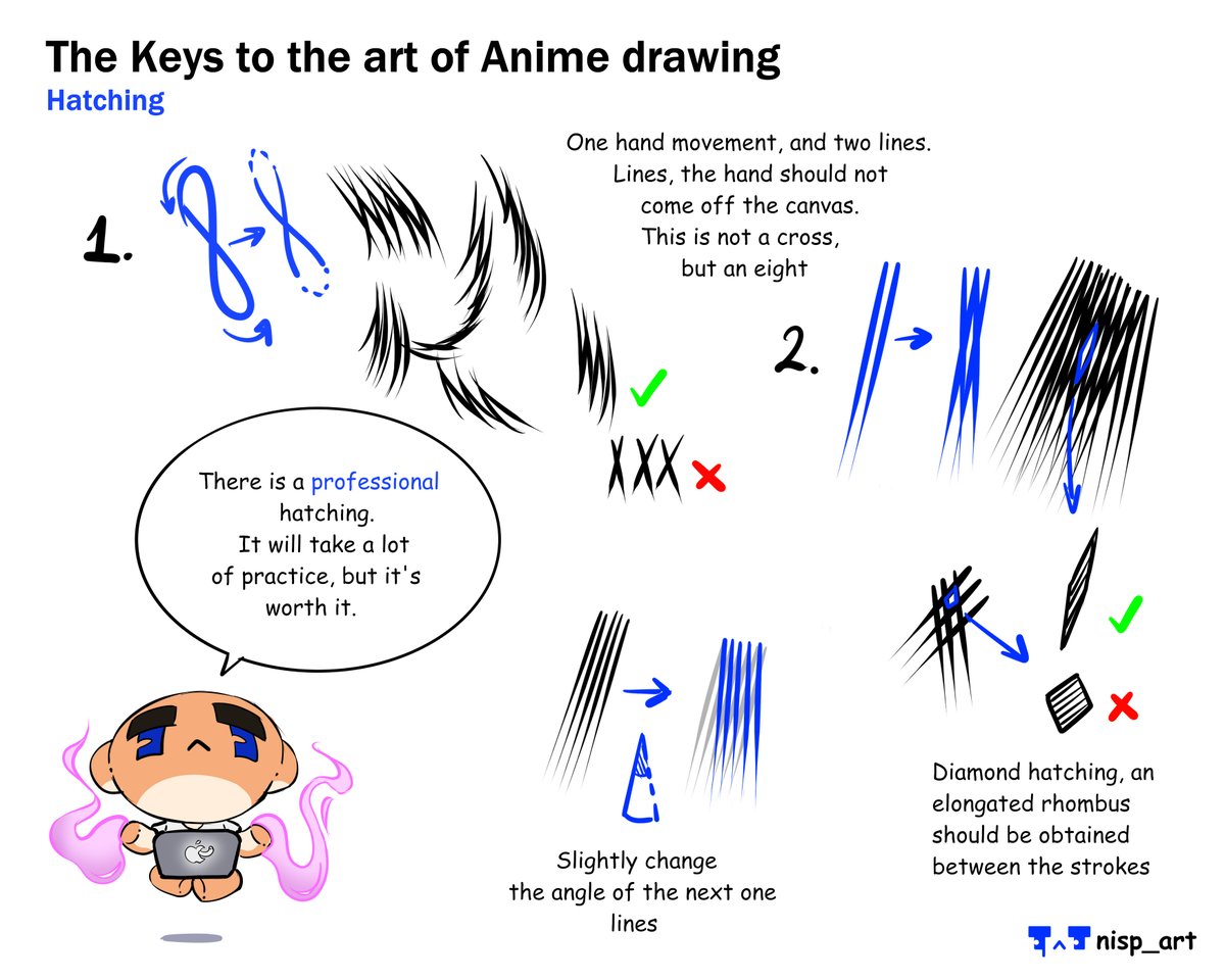 nisp_art's tweet image. Hatching Tutorial

#tutorial #tutorials #animeartis