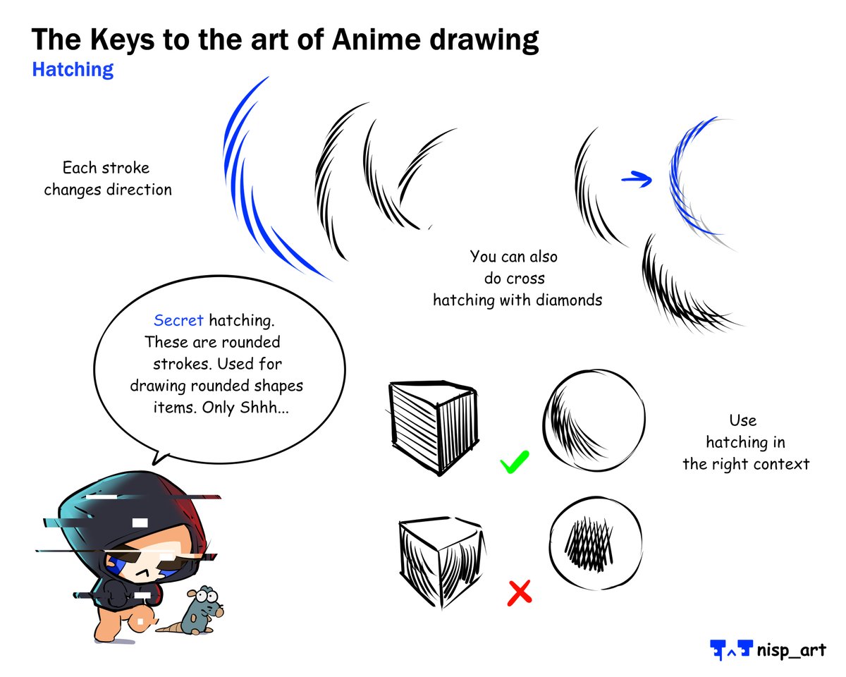 nisp_art's tweet image. Hatching Tutorial

#tutorial #tutorials #animeartis