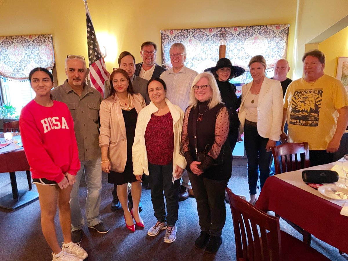 I'm immensely blessed and incredibly fortunate to be surrounded by friends, family and well wishers to launch my campaign for U.S. Congress Wisconsin-4. Fmr. ICE Director @RealTomHoman was more than gracious to be part of this gathering. My goal is to ensure our society is