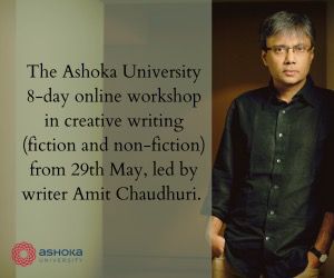 In case you've been thinking of applying, @AmitChaudhuri tells me the deadline is today! (Also, watch out for the two new #LiteraryActivism books, coming soon.) ashoka.edu.in/event/the-asho…