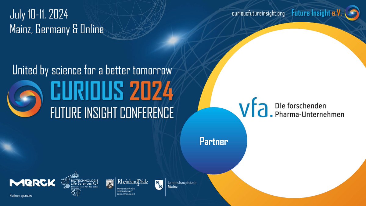 We are delighted to announce that the vfa is on board as one of our Partners for the #Curious2024 conference! A big thank you to the vfa for their support! Find out more about the #Curious2024 conference: curiousfutureinsight.org