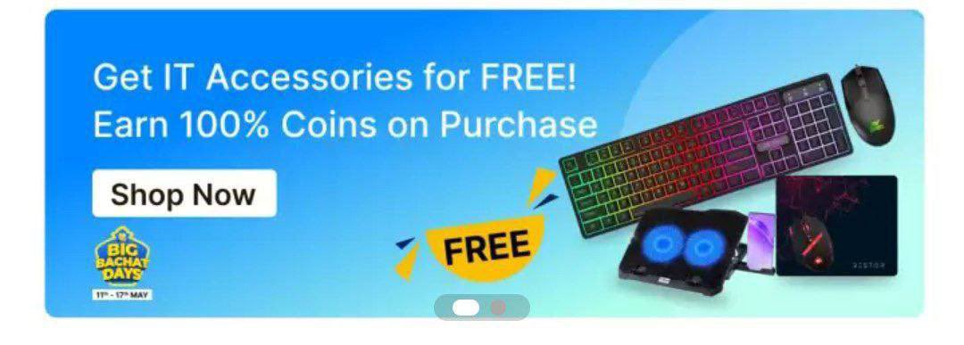 Buy Anything & Get 100% Supercoins Back

Check 100% Supercoins Back Showing On Product Page.

👉:t.me/AmazingDealz11…