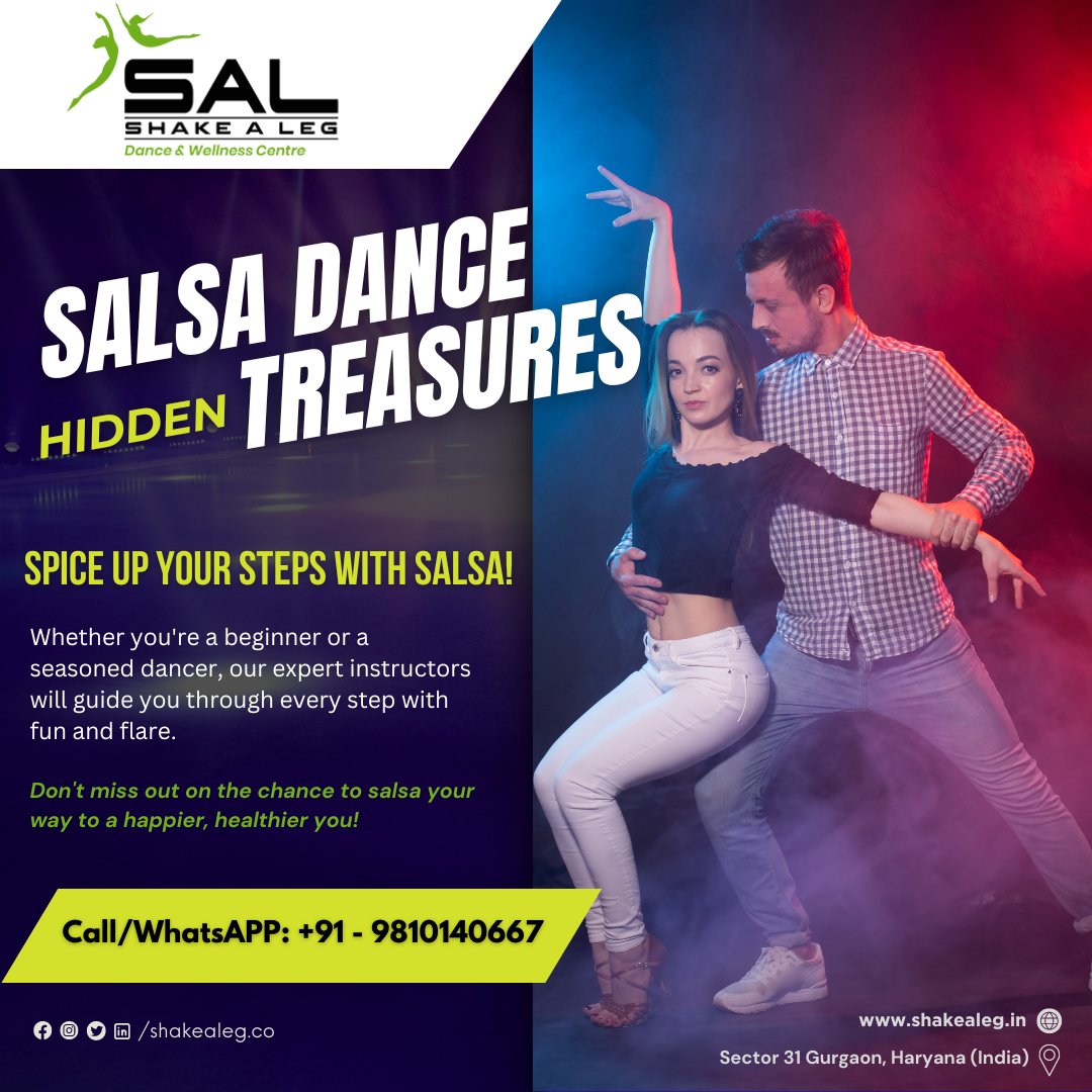 ShakeaLeg_co's tweet photo. Ready to spice up your dance moves?
Join us at #ShakeALeg for an electrifying #Salsadanceclass! 
.
For more queries, contact us:
• 📧 saldancecenter@gmail.com
• 💬 WhatsApp: +91- 9810140667

#SalsaDance #DanceLife #salsadancing #salsa #dancelife #dancers  #Gurgaon  #shakealeg https://t.co/U4J5dcbtqR