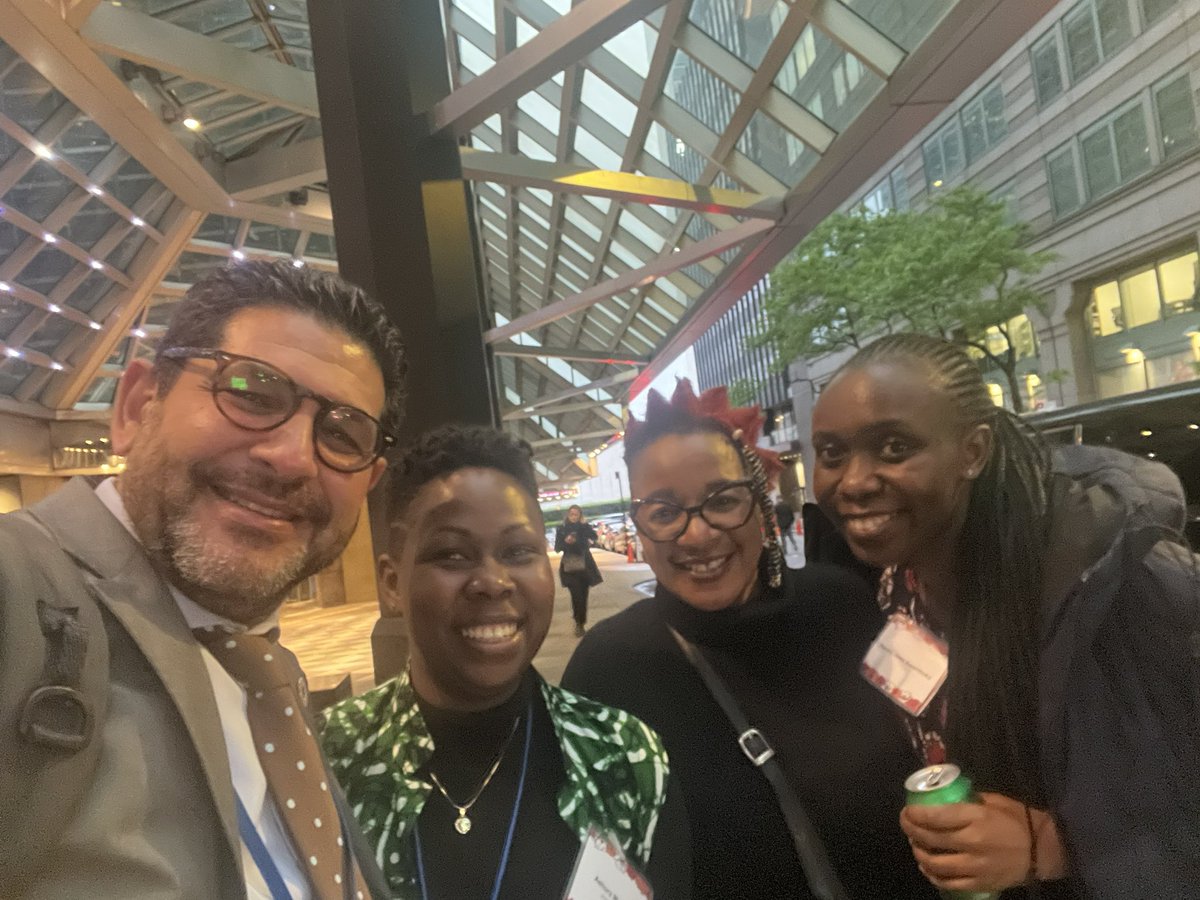 What a lovely surprise to run into my dear old friend @ashura_michael and her team in #NY. We reminisced about the days in #Kenya and her inspiring leadership as a member of @UNDPKenya Youth Sounding Board. Keep that smile and passion alive!