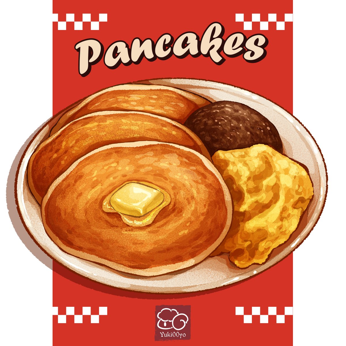 Pancake 🥞🍴

🌟 American Diner is now on sale in Pinkoi,
Pls check in bio 🌟

=================
#foodart #foodillustration
#foodartist
#illustration #絵 #イラスト #dessert
#食べ物イラスト
#美食插畫 #食物繪畫 #50sdiner #AmericanDiner
#foodplanet #pancake #breakfast