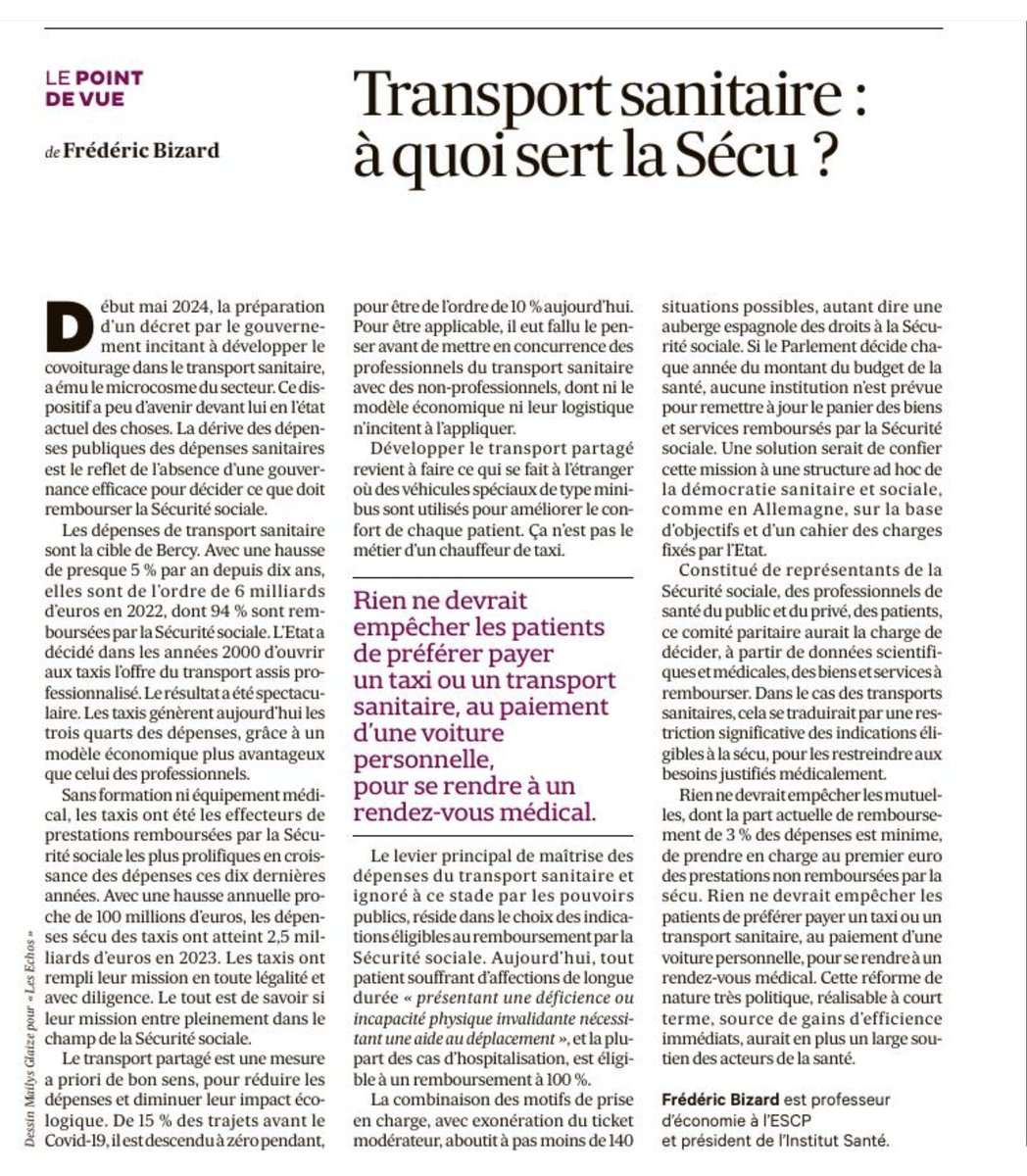 #Transportsanitaire : A quoi sert la #sécu ?

La combinaison des motifs de prise en chargea avec exonération du ticket modérateur, aboutit à pas moins de 140 situations possibles :

Une auberge espagnole des droits à la sécu !

#SécuritéSociale #CNAMTS #Matignon #Bercy