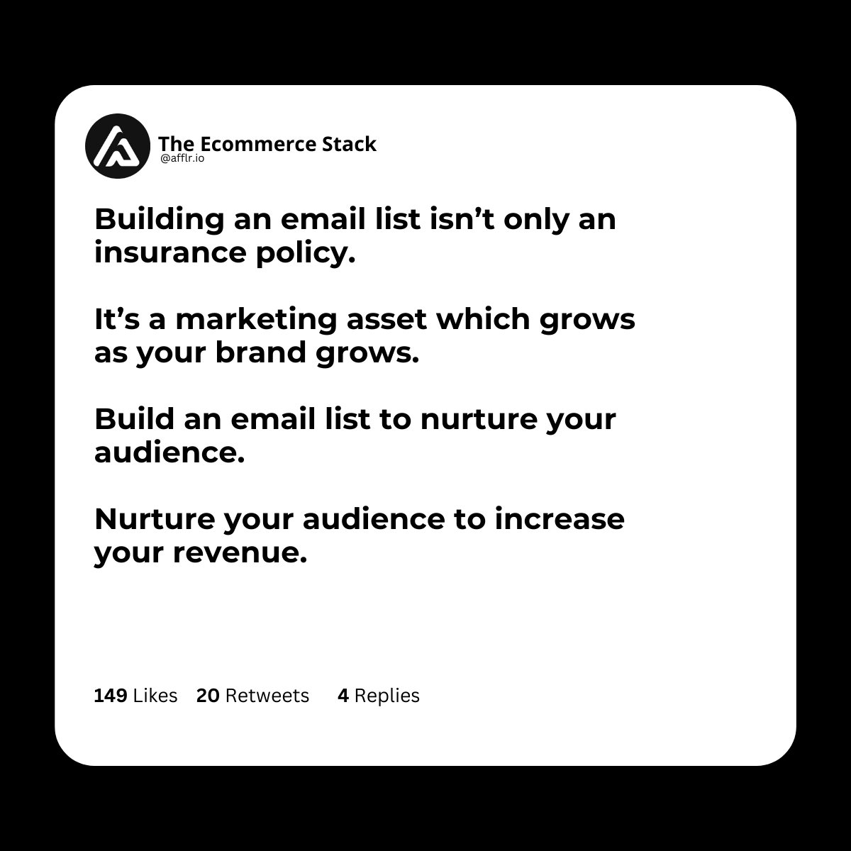 EcommerceStack1's tweet photo. #ecommerce #shopify #afflr #retainful #cartrabbit  #shopifyusa #emailmarketing https://t.co/aCo6Lx605O