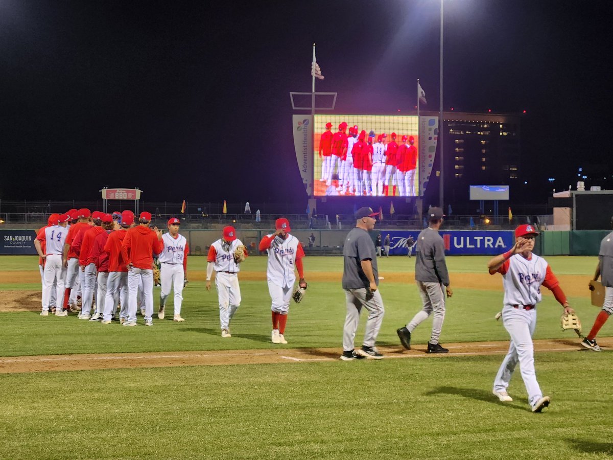 Stockton Ports WIN 13-1 Over Fresno #StocktonPorts #FresnoGrizzlies #Athletics #Rockies #MiLB