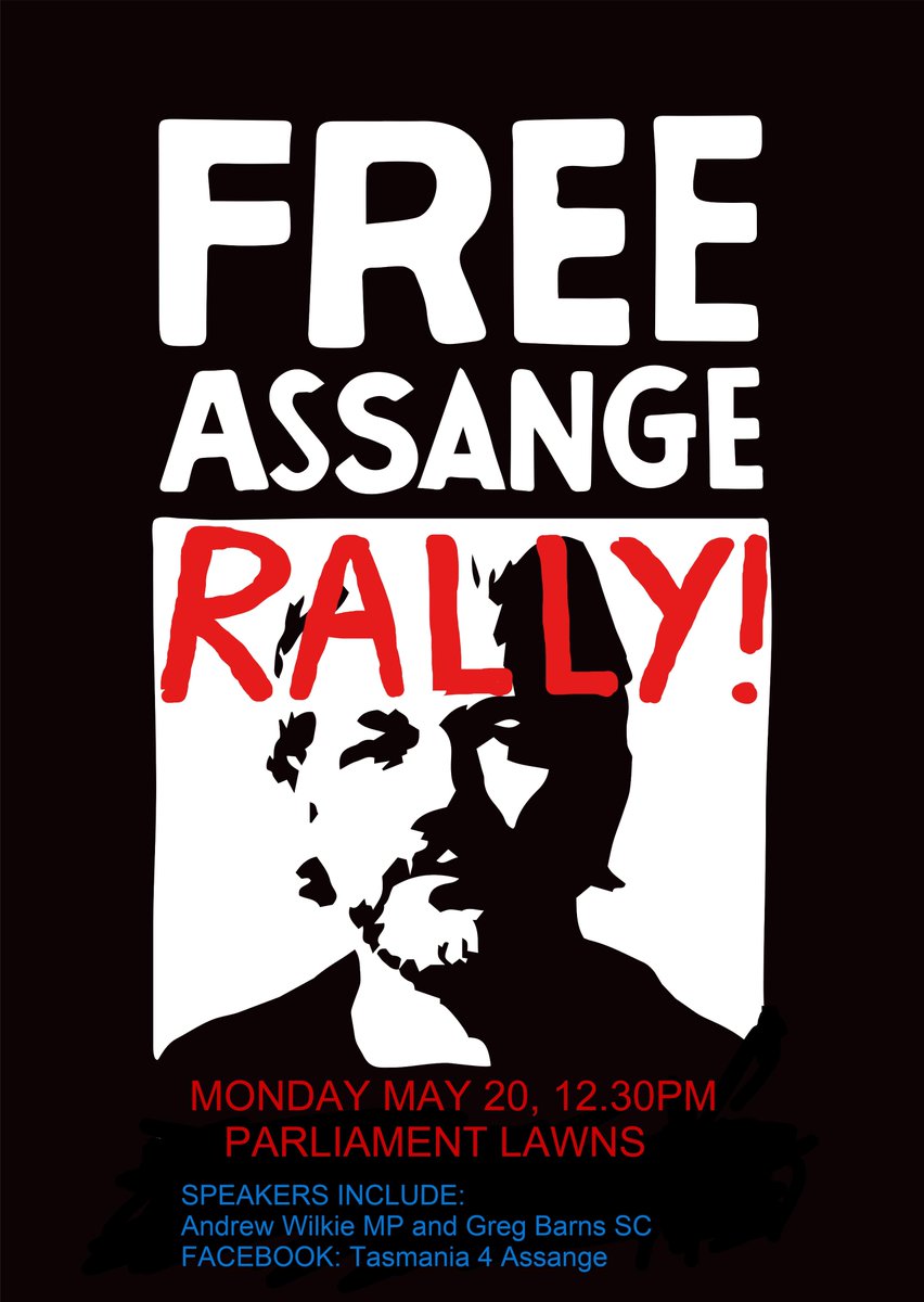 The UK High Court of Justice is set to decide on whether to allow Julian Assange to appeal his extradition to the US. Join us on Parliament Lawns on Monday to call for the US to drop the prosecution of Mr Assange & allow him to return to Australia #FreeAssangeNOW #auspol #politas