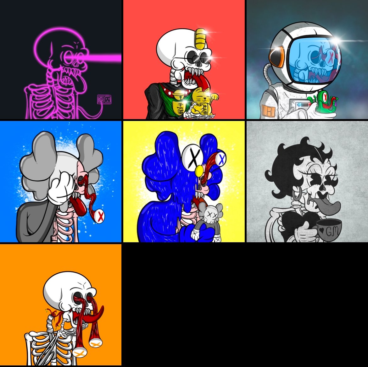 We’ve been in the LAB. 5 new Laughing Bones available now on OpenSea ! Get them while they’re hot !!  @SenziDI000 

opensea.io/collection/lau…

#opensea #nftcollector #nftproject #nftdesign #nftcommunity #nftart #polygoncommunity #matic #eth #nftshill