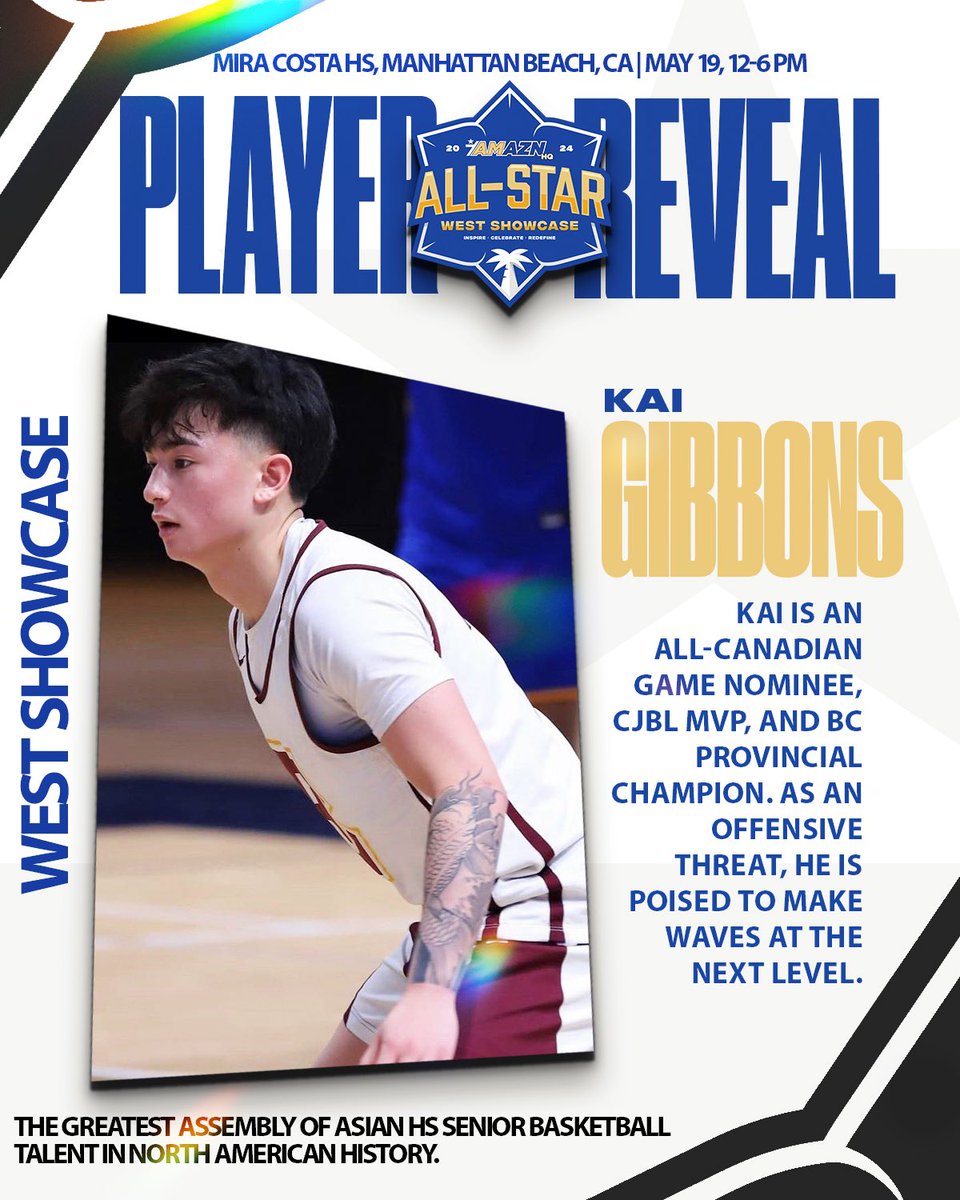 Kai Gibbons (@kaiigibbons) on Twitter photo Excited for the opportunity to compete with and against the best Asian talent across the Western US & Canada!
<a href="/AMAZNHQPranav/">Pranav Iyer</a> Excited for the opportunity to compete with and against the best Asian talent across the Western US & Canada!
<a href="/AMAZNHQPranav/">Pranav Iyer</a>