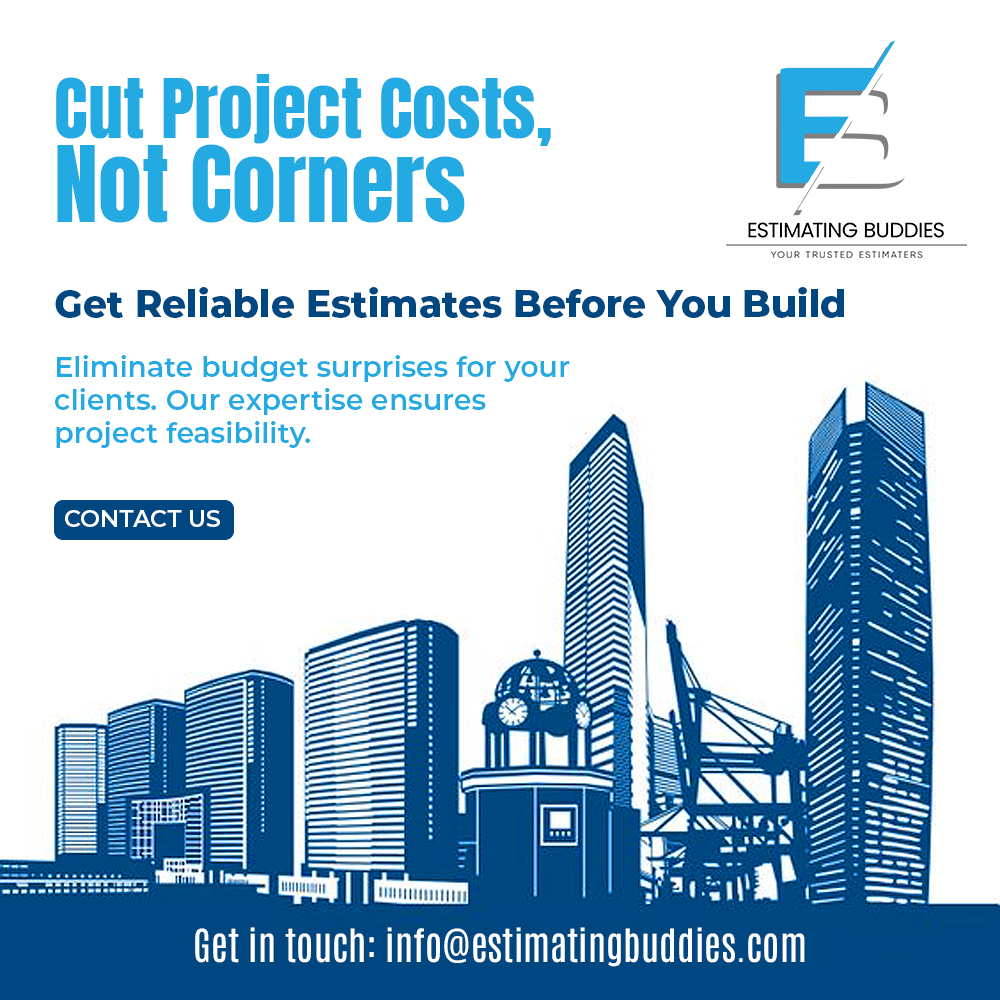 Move from estimation headaches to informed decision-making. Let's talk custom solutions.

#architet #interior #realestate #contractor #constructioncontractor #cost #quantitytakeoff #MEP #override