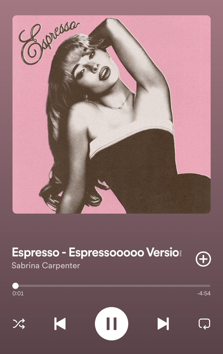 sabrina carpenter naming the acapella version of espresso “mochapella” and the longer version “espressooooo” is so iconic😭😭