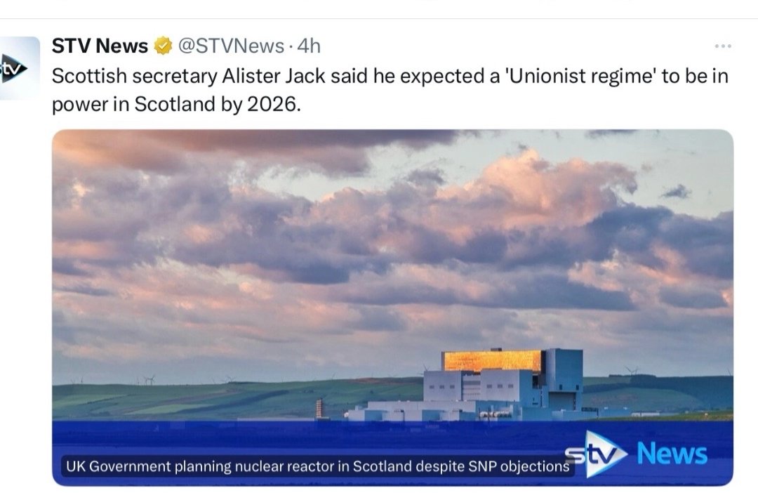 If we do not vote SNP in our droves at the general election, this will be our future for certain in Scotland.  They're coming after our parliament for certain. At the moment, the snp is the only party large enough to keep the unionist parties out of seats in Scotland. Fact
