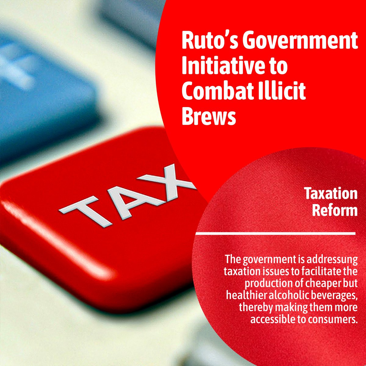 The government is addressing taxation issues to facilitate the production of cheaper, healthier alcoholic beverages, making them more accessible to consumers. Stop Illicit Brew #GachaguaVsIllicitBrews #RigathiOnAssignment