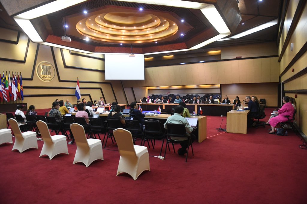 ASEAN and the Kingdom of the Netherlands hold the First ASEAN-Netherlands Development Partnership Committee (AN-DPC) Meeting today at the ASEAN Headquarters/ASEAN Secretariat. They reaffirmed their commitment to amplify the partnership through potential and practical areas for