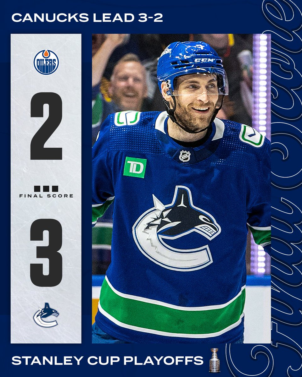 LAST-MINUTE DRAMA! The Canucks take the series lead over the Oilers 😱