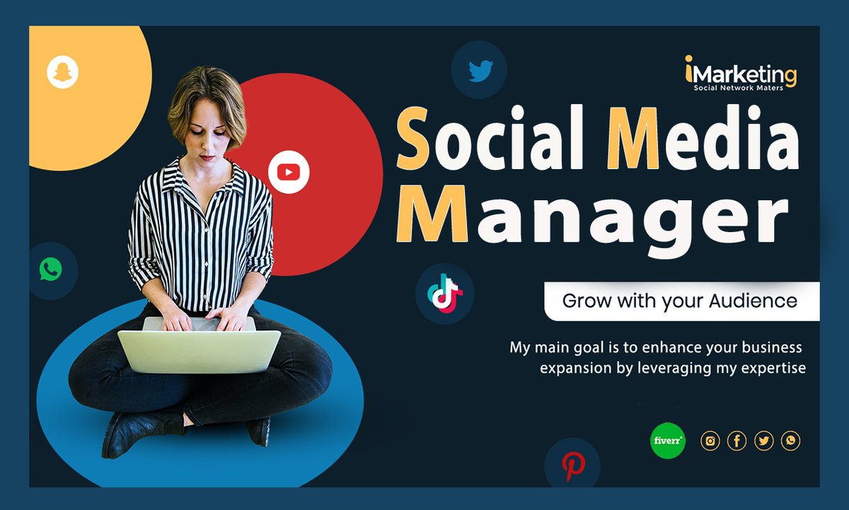 I will be your social media manager

fiverr.com/s/mqm9pN

I am a skilled social media manager. Expertly navigate online platforms to boost your brand's online presence and drive growth

#socialmediamanager
#socialmediamarketing
#socialmediainfluencer #mediamarketing