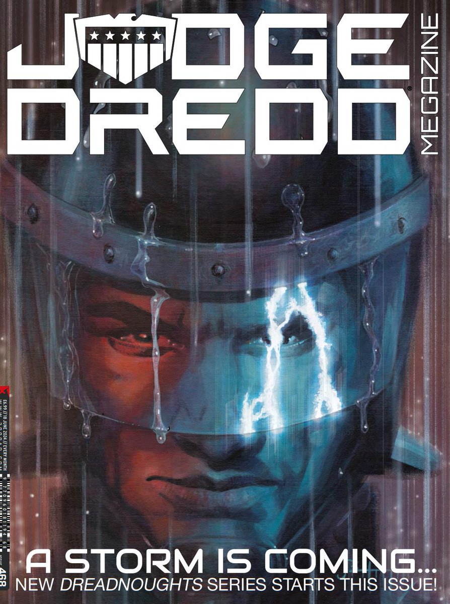 It's time for the Monthly Megazine! Richard takes a look at 'Judge Dredd Megazine' Issue #468 with 'Dreadnoughts', a one-off 'Dredd' tale, a new 'Harrower Squad' case, and more: comicon.com/?p=521321