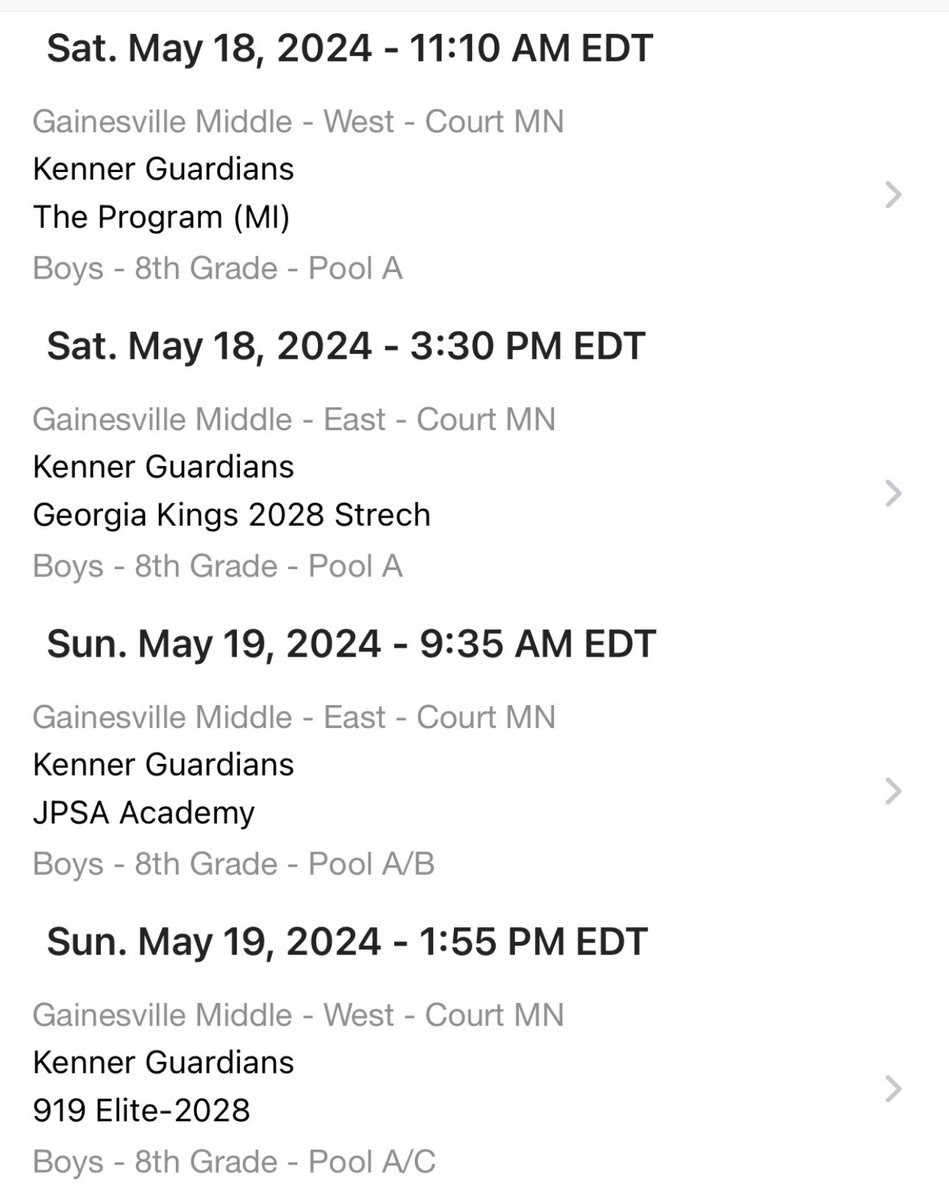 KennerGuardians's tweet image. Next Stop for the Kenner Guardians
📍Atlanta Jam – Atlanta, Georgia