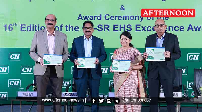 208 Awards announced at the 16th Edition of CII-SR EHS Excellence Award Ceremony Read more: afternoonnews.in/article/208-aw… #digitalnews #NewsOnline #LocalNews #TamilNews #TNNews #epaper #facebooknews #instanews #afternoonnews #208awards #16thedition #ehsexcellence #CoimbatoreNews
