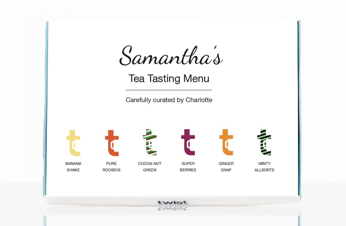 🍬Pick &amp; Mix! Each letterbox-friendly box contains your selection of 12 enveloped biodegradable string and tag tea bags. Choose your six blends and we’ll provide two of each! ❤️<a href="/TwistTeas/">Twist Teas</a> 🫖 twist-teas.co.uk/product/pick-m…