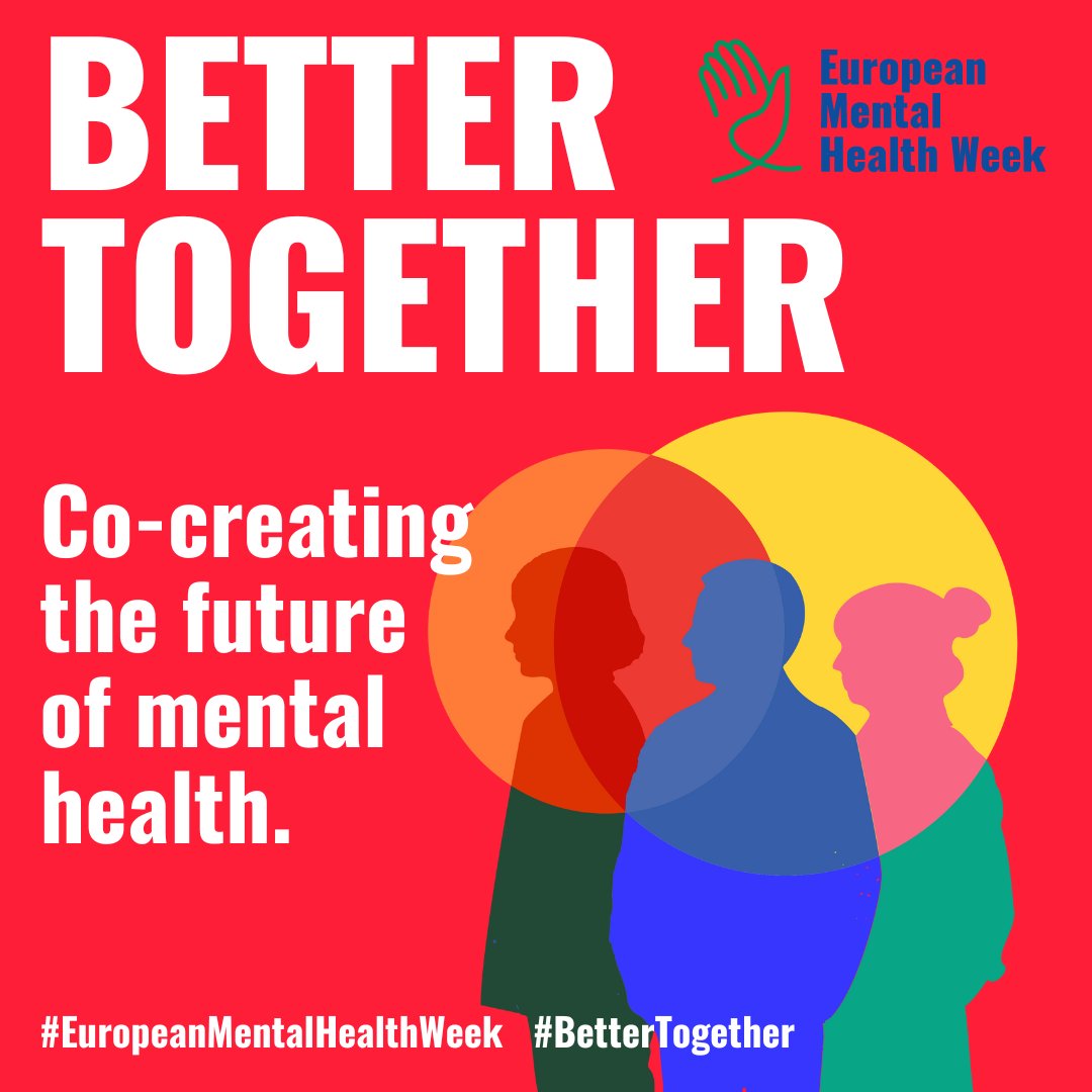 It's the annual #EuropeanMentalHealthWeek to raise awareness about the importance of #mentalhealth and reduce stigma. We support the EU approach to improve mental health by integrating it into all relevant EU policies. #BetterTogether