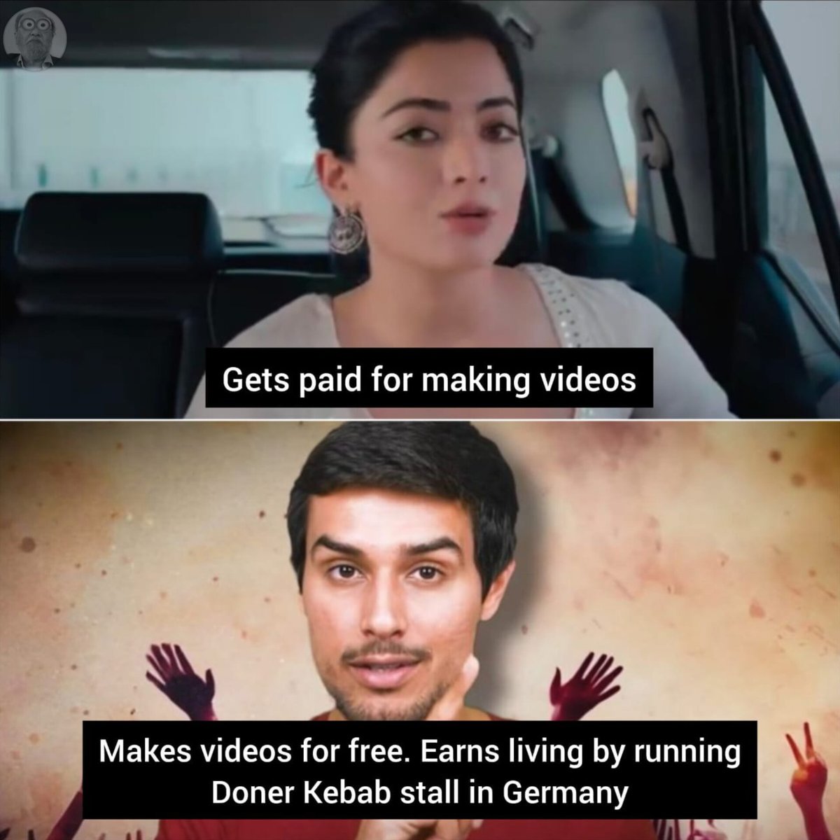 As per liberals...

#RashmikaMandana #DhruvRathee