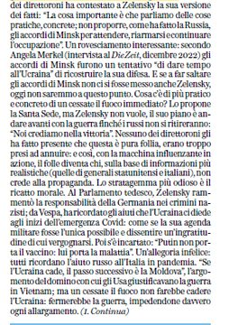 A proposito di #Vespa.
'Vespa ha usato il panorama di Roma come fosse il plastico della villetta di Cogne'.

Luttazzi un anno fa sull'incontro tra Zelensky e i 'giornalisti' italiani.
#17maggio