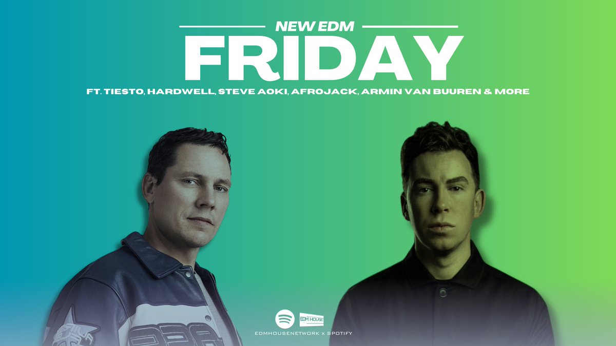 New music! 👇 @tiesto x @prophecylive_, @hardwell x @Nifra x @2_unlimited_, @ArminvanBuuren, @johnsummit x @subfocus, @DannyEVIZA, Ashley Paul x @luvfoundationuk, @DimitriVegas & @LikeMike x @MaddixMusic, @SteveAoki x @Afrojack and more! Listen here: edmhousenetwork.com/new-edm-friday…