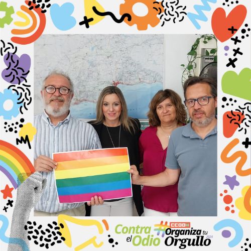 🏳️‍🌈La negociación colectiva es una herramienta fundamental para desarrollar los derechos y libertades de las personas #LGTBI+ en los centros de trabajo.  
En @ccoomalaga lo sabemos y trabajamos a diario para defender a estas personas.
#OrganizaTuOrgullo